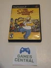 The Simpsons Game (Sony Playstation 2 PS2, 2007) NO MANUAL