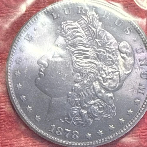 1878 S Morgan Silver Dollar $1 Business Strike Coin