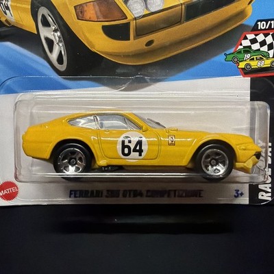 Hot Wheels Ferrari 365 GTB4 Competizione White/Yellow/Red Lot (3