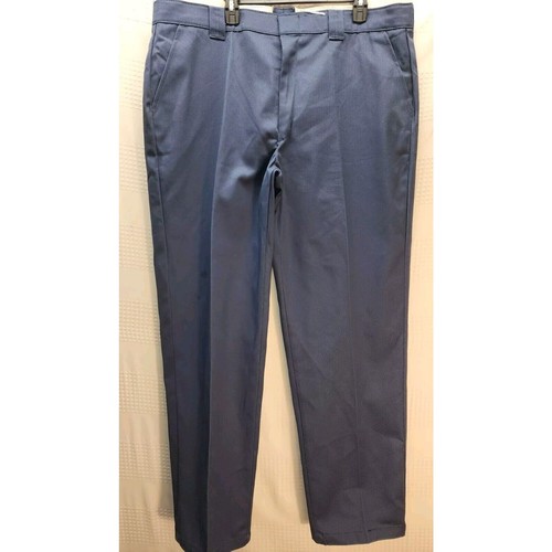 New Red Kap Red E-Prest Work Pants Straight Men's Navy Blue 42x34 - Afbeelding 1 van 9