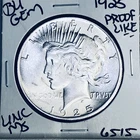 1925 P BU GEM PEACE SILVER DOLLAR UNC MS+++ U.S. MINT RARE COIN 6515
