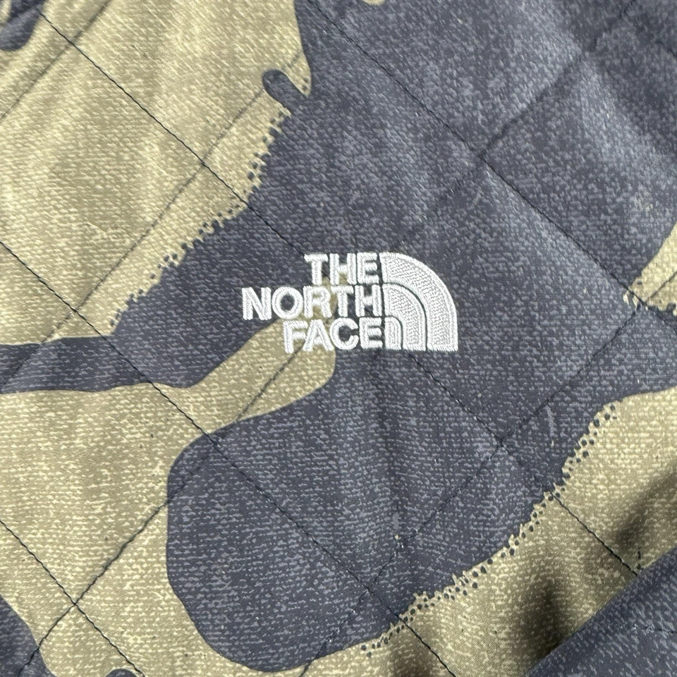 Куртка мужская The North Face Jacket L Jester двусторонняя камуфляжная Bomber черная бриллиантовая стеганая - Изображение 4 из 4