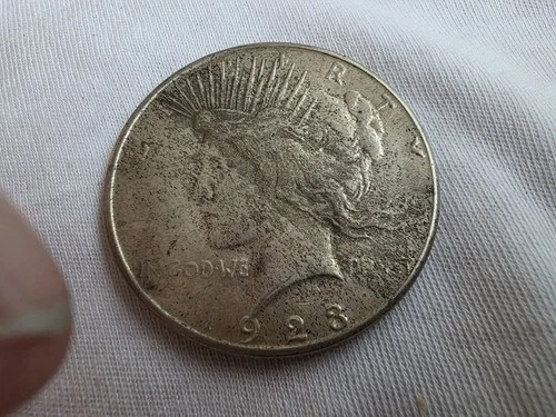 1923-S Peace Dollar — photo from another recent sale