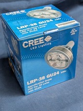 CREE LED LIGHTING LRP-38-GU24 LED PAR38 LAMP LOT OF 6