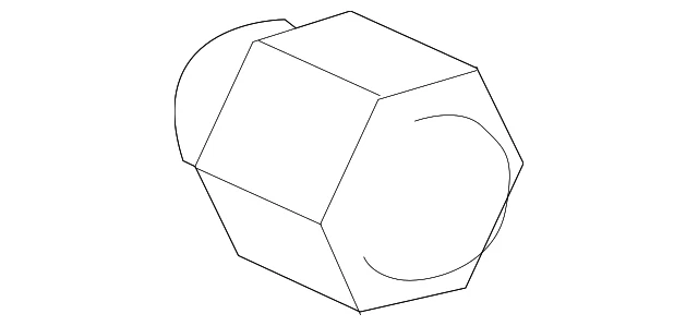 正品日产车轮螺母 40224-6LW0A — 第 2/4 张图片