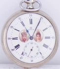 Antique Omega Pocket Watch WWI Imperial Russ Tsar's Era Army Officers Award RARE