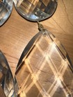 Chandelier Crystal Ball Faceted Sun Catcher Prism  Brass  Connector&4 Lg Prisms — photo 2