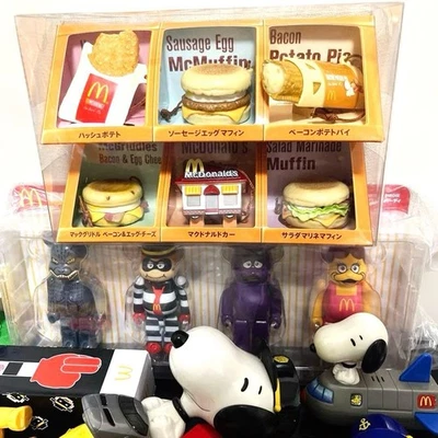 Snoopy Peanuts McDonald's Happy Meal Toy Goods Summary Lot Used - Image 1 of 4