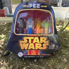 Star Wars Limited Edition Collectible Pez Dispensers Set in Darth Vader Tin NEW
