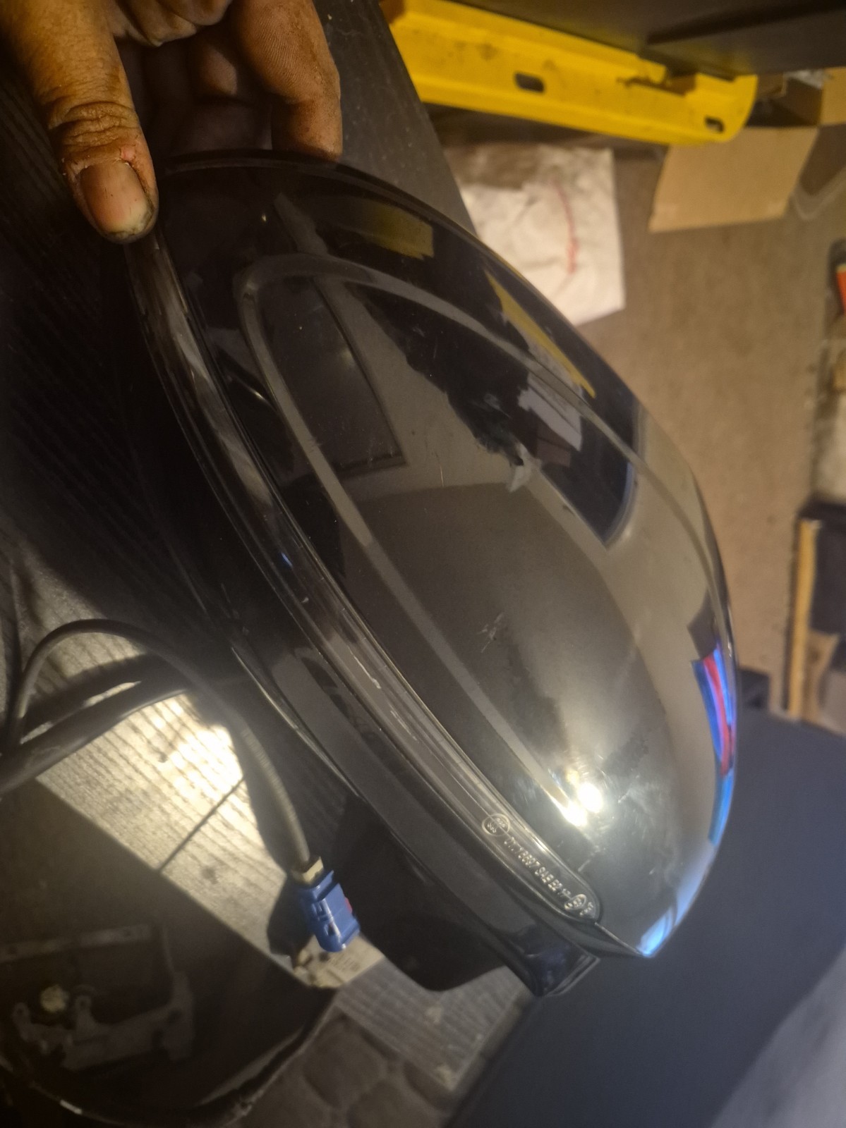 Bentley Flying Spur Right Side mirror Black