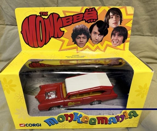Monkees 2001 Vintage Corgi Die Cast "Monkeemania"  New in Box, Never Opened