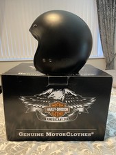 Harley Davidson Open Face Motorcycle Helmet - Size XS