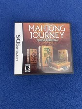 Mahjong Journey: Quest for Tikal (Nintendo DS, 2010) Video Game CIB