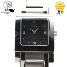 [ MINT ] GUCCI Timepieces 7900L.1 Silver Square Quartz Women's Watch 25mm JAPAN