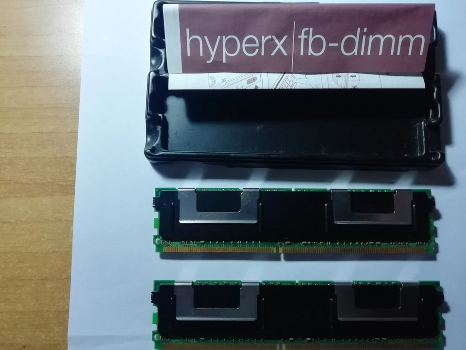 Memoria Ram KINGSTON KTH-XW667/2G DUAL RAM SERVER 1GB 2Rx1= 2gb PC2-5300F DDR2 - Immagine 3 di 4