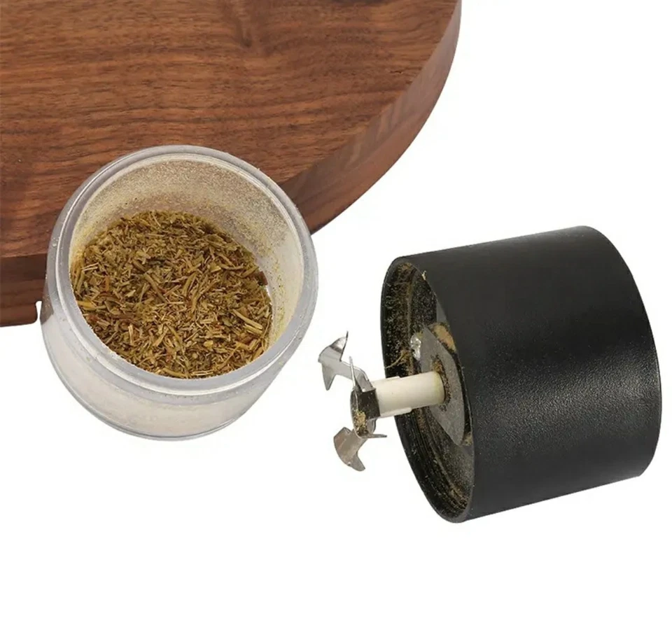 Mini Grinder Elektrische Kräutermühle Tabak Trockenkräuter Mixer zerkleiner🔋USB - Bild 3 von 4