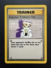 Pokémon Imposter Professor Oak 73/102 Trainer Base Set Rare WOTC Vintage LP