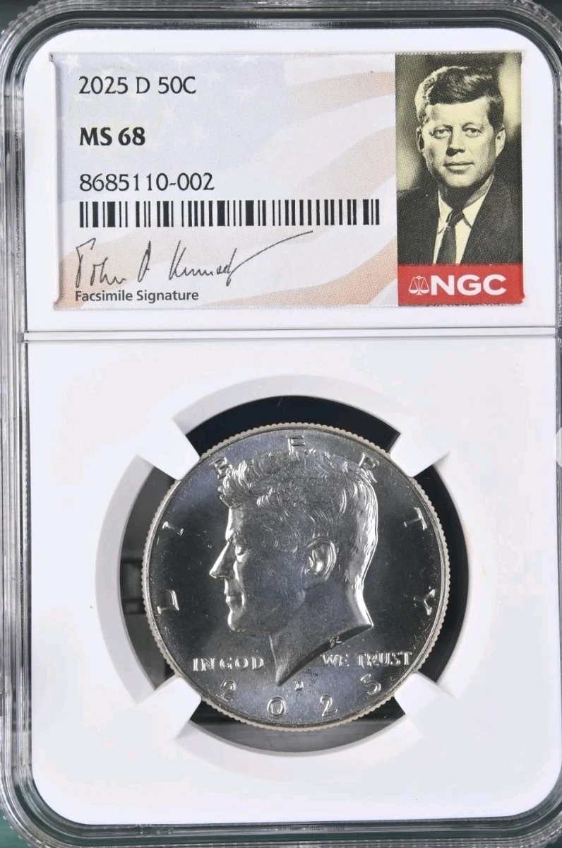 NGC Certified Kennedy US Half Dollars 1964-Now for sale | eBay