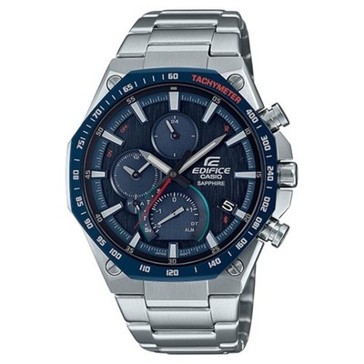 Casio Edifice EQB-1100AT-2A AlphaTauri F1 Sapphire Slim Chrono Men Watch