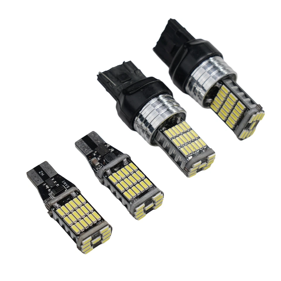 Lighting Lights Bulb Lamps LED Bright White 4 pcs Reverse High quality - Image 3 of 4