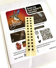 Inlay Sticker Fret Markers for Guitars  Bass - 1/8" Small Side Marker Dots -...