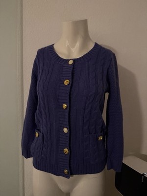 Strick Jacke Bolero Von In City Gr 36 38 S Lila