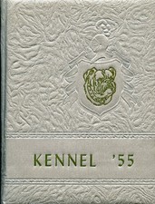 Original-Gering High School-1955 Yearbook-Gering Nebraska-The Kennel