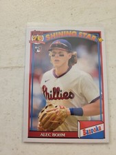 2021 Topps Archives 1991 Bazooka Shining Stars Alec Bohm Rookie Philadelphia