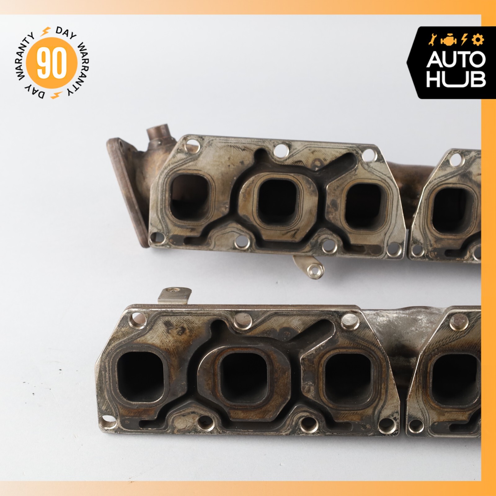 03-13 Bentley Continental GTC GT 6.0L W12 Exhaust Manifold Set of 2 OEM 63k