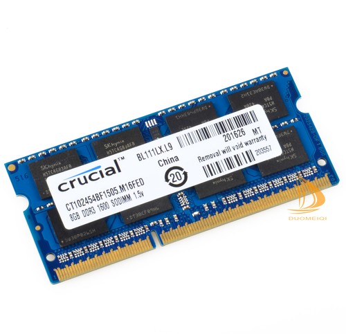 Crucial 4x 8GB 2Rx8 PC3-12800S SODIMM RAM Laptop-Speicher Intel DDR3 1600Mhz*、 - Bild 3 von 12