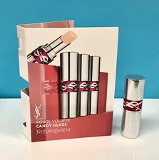 Yves Saint Laurent YSL Rouge Volupte Candy Glaze Double Care Balm In 02 Mini 1 g