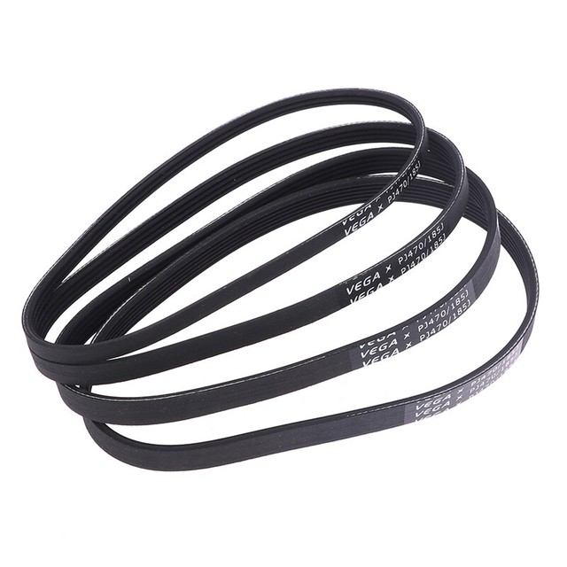Rubber VEGA V-Belt PJ470 185J 3/4/5/6 Ribs For DIY Model Motor Belt ParSE Rubber VEGA V-Belt PJ470 185J 3/4/5/6 Ribs For DIY Model Motor Belt ParSE
