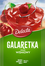 Delecta Galaretka Smak Wisniowy Cherry Jelly ...