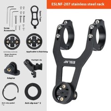 Bicycle Computer Holder Road MTB Bike Light Base Camera Stainless Steel Bracket