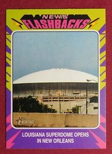 2024 Topps Heritage News Flashbacks #NF-11 Superdome Opens