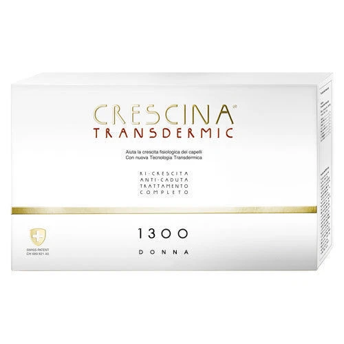 LABO Crescina Transdermic Complet Repousse Antichute 1300 Femme 20 + 20Fiale