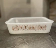 Vintage Proctor Silex Autumn Harvest Wheat 1 Qt Slow Cooker Casserole Dish 17