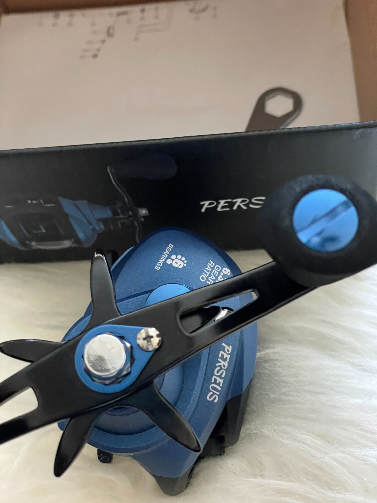 Piscifun Perseus Spinning Baitcasting Reel, Right, 6.3:1