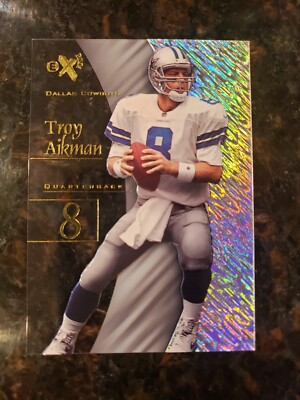 1998 SkyBox E-X2001 #15 Troy Aikman HOF Dallas Cowboys 