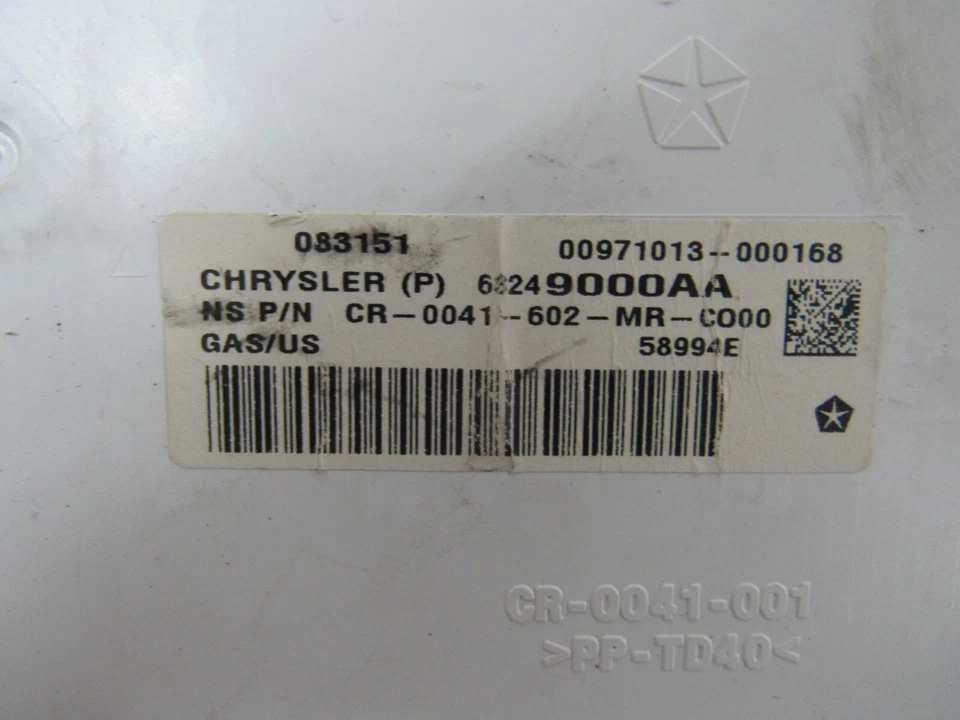 Dodge Journey 2015 2016 cabezal de instrumento velocímetro calibre panel fabricante de equipos originales sin usar millas Foto 4 de 4