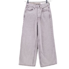 NEW rag  bone Maya High Rise Ankle Wide Leg Jeans in DUST Size 24