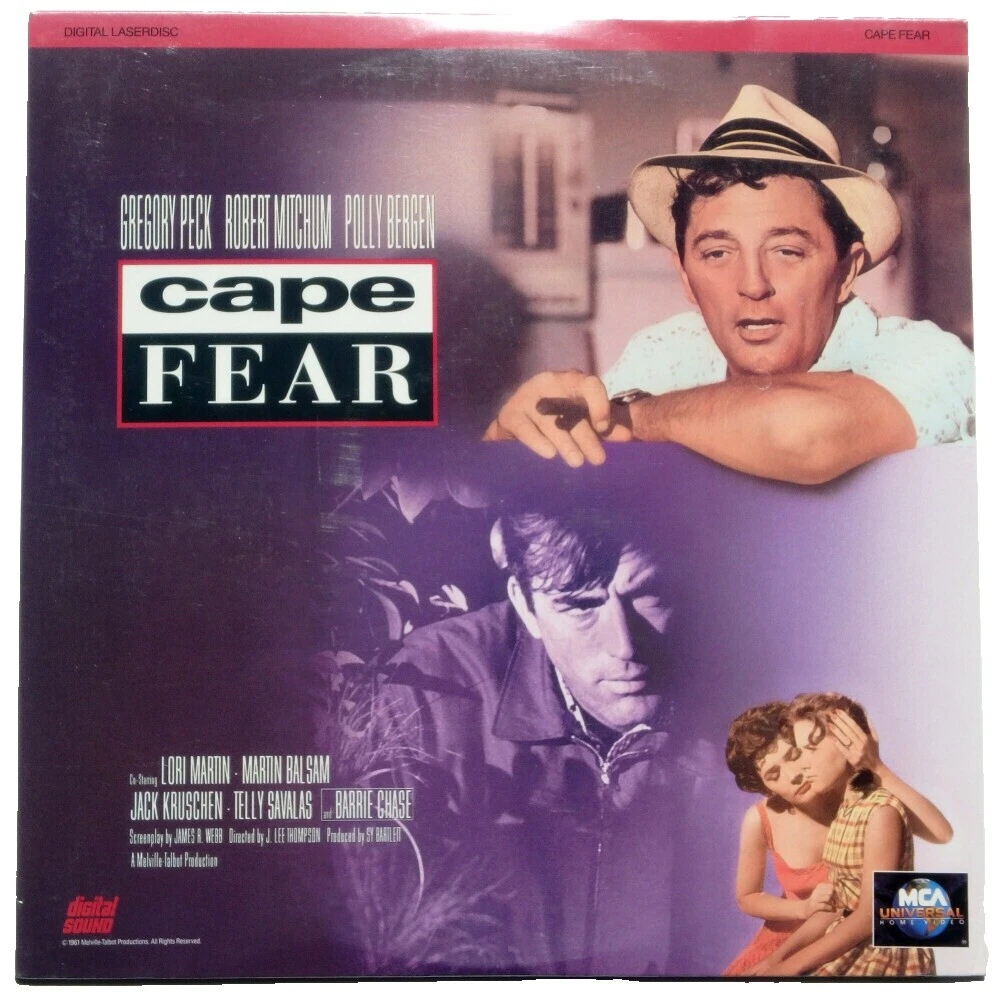 Gregory Peck Extended Edition Movie LaserDiscs