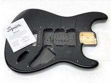Originale Fender Squier TREMOLO STRAT BODY Black Stratocaster Chitarra elettrica