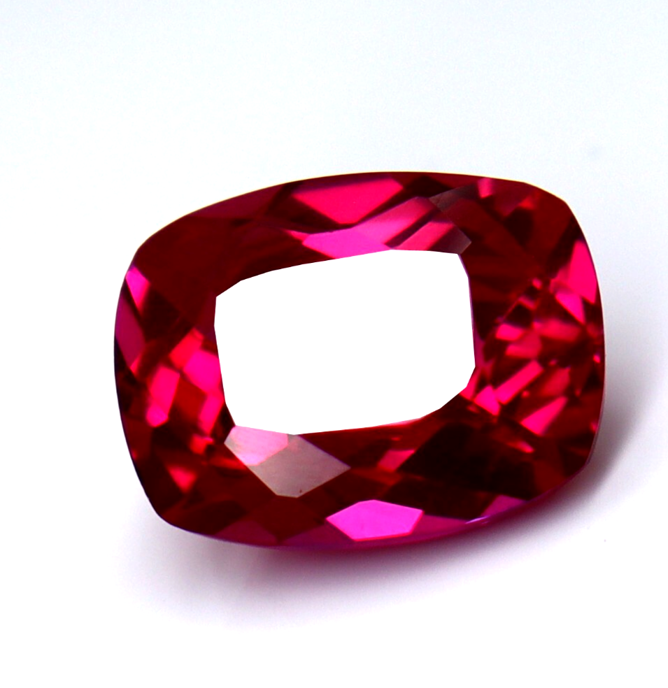 Natural Cushion Cut Pink Spinel Gemstone 8.05 Ct Certified Loose