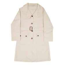 Lacoste Womens Trench Coat Beige S