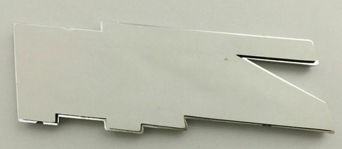 TWO Black Z71 4x4 Emblem Badge StickOn for Sierra Chevy Silverado Tahoe Suburban - Picture 2 of 4