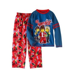 Lego Ninjago 2 PC Long Sleeve Pajama Set Boy Size 6/7