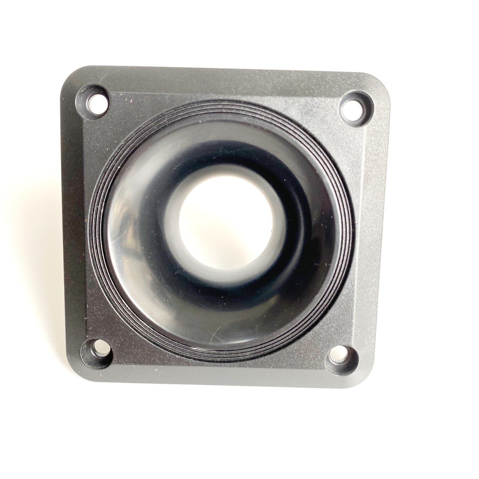 8x8 Square Plastic Screw-On Speaker Horn – 26mm Throat – Mid-Range/Tweeter