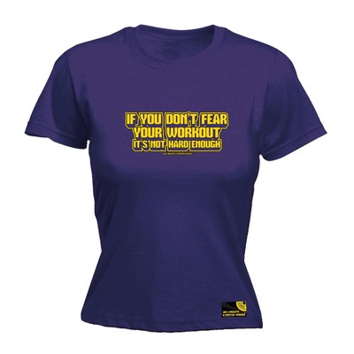 Gym Swps If You Don't Fear Your Work Out gelb - Damen T-Shirt lustig T-Shirt