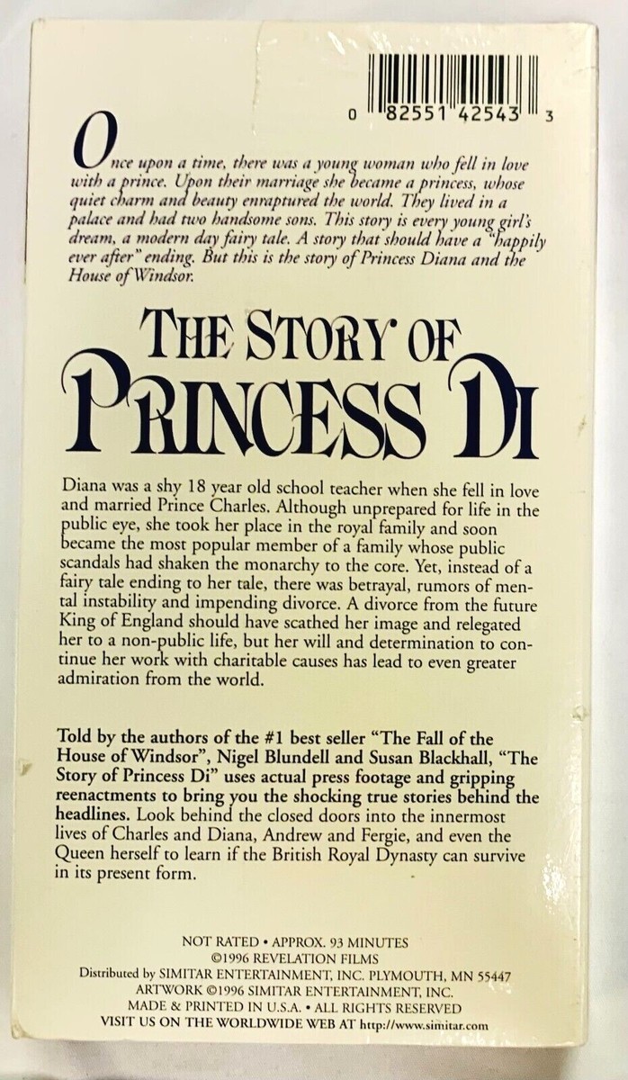 その他 Story of Princess Di [VHS] Story of Princess Di [VHS]